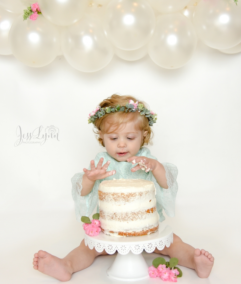 Boho Naked Cake Birthday Smash – Northern Virginia Cake Smash ...